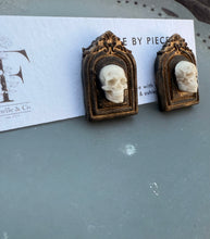 Load image into Gallery viewer, Skull Frame Studs