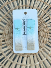 Load image into Gallery viewer, Beachy Ombre Bar Dangle