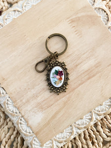 Floral Keychain