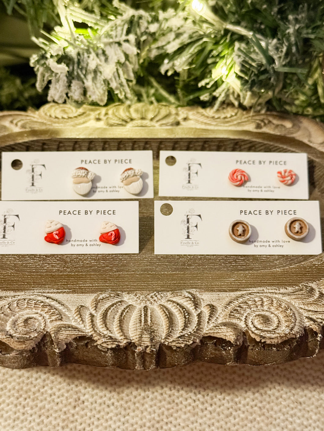 Tiny Christmas Studs