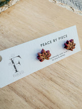 Load image into Gallery viewer, Leaf Studs